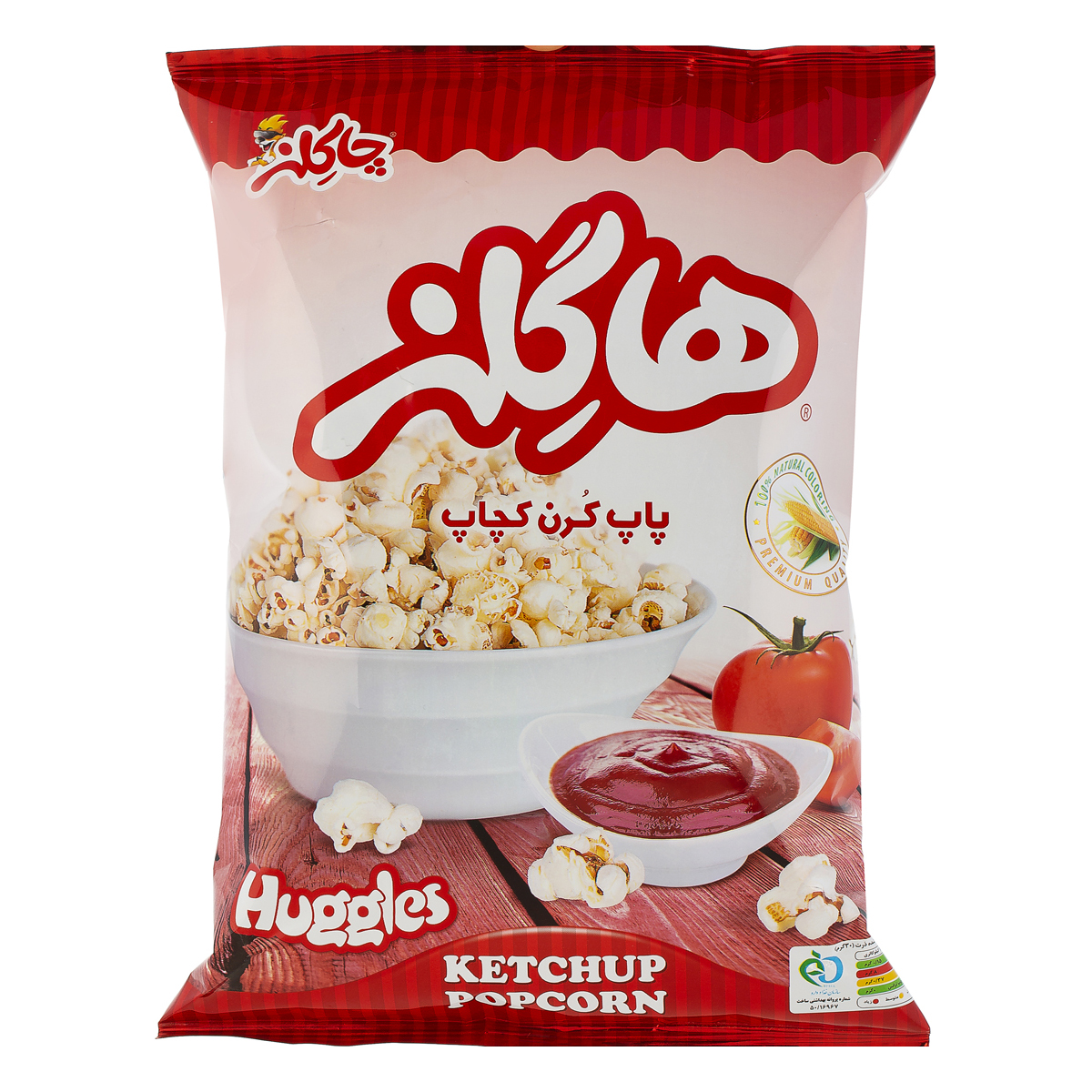 پاپ کورن کچاب 60 گرمی چاکلز - پاپ کورن کچاب 60 گرمی چاکلز